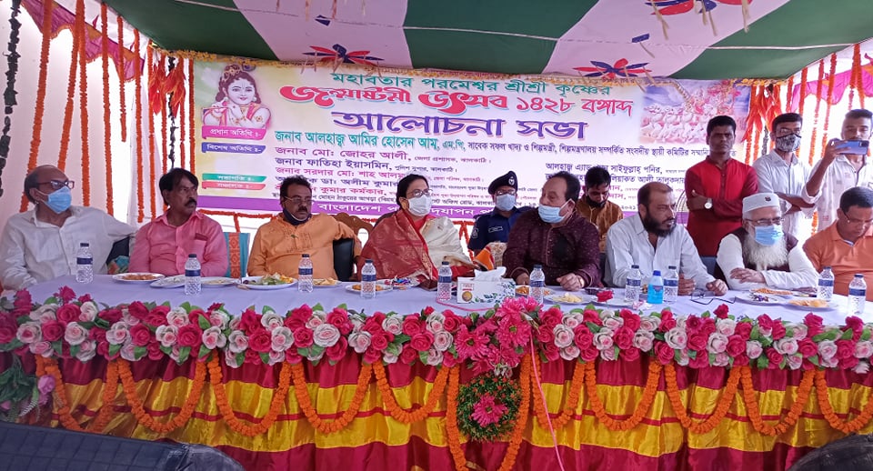 ঝালকাঠিতে শ্রীকৃষ্ণের জন্মষ্টমী উদযাপিত