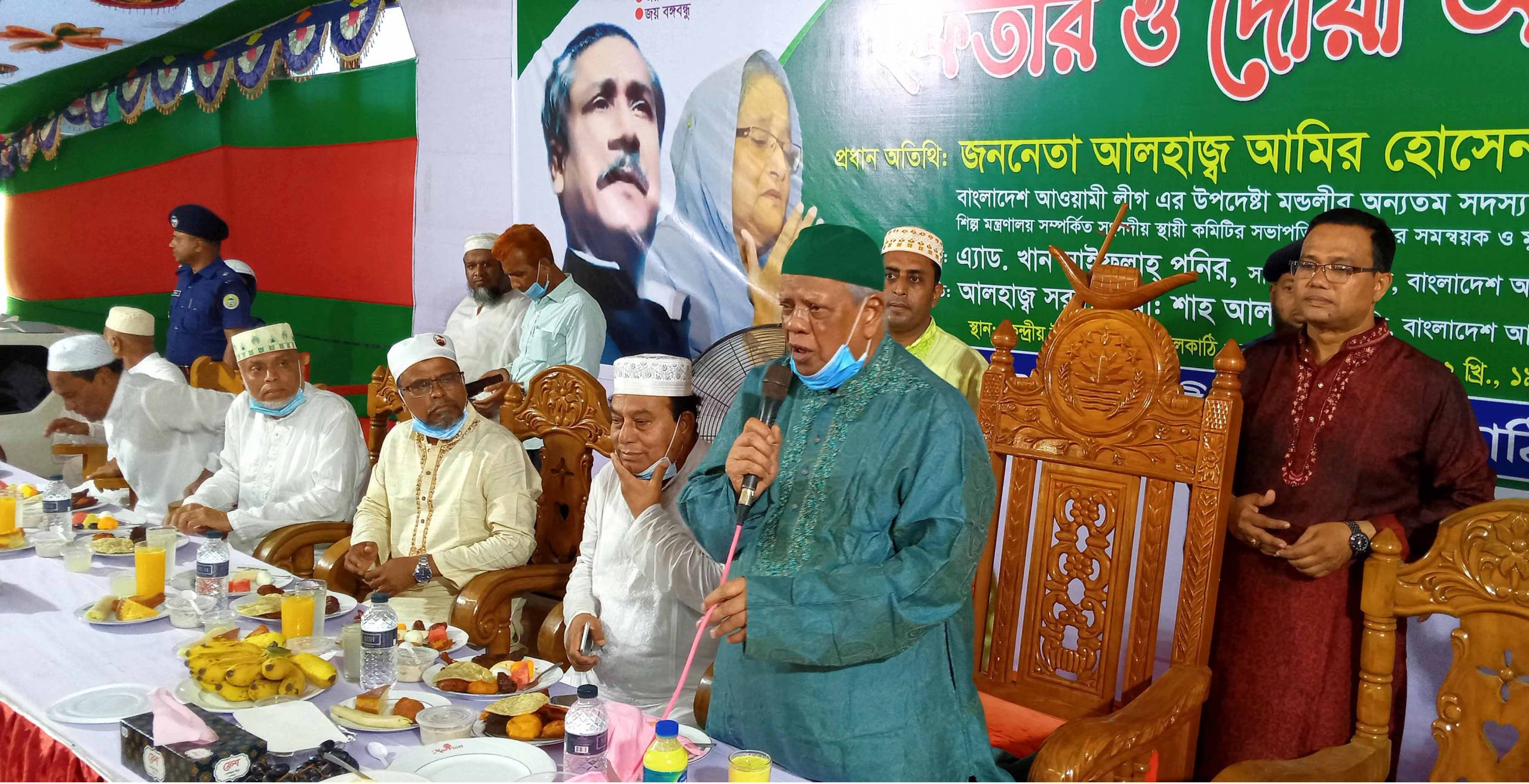 মাহে রমজান মানুষকে নিয়মাবর্তিতা, সহনশীলতা, ধৈর্য্য ও ত্যাগে শিক্ষা দেয়-আমির হোসেন আমু-এমপি