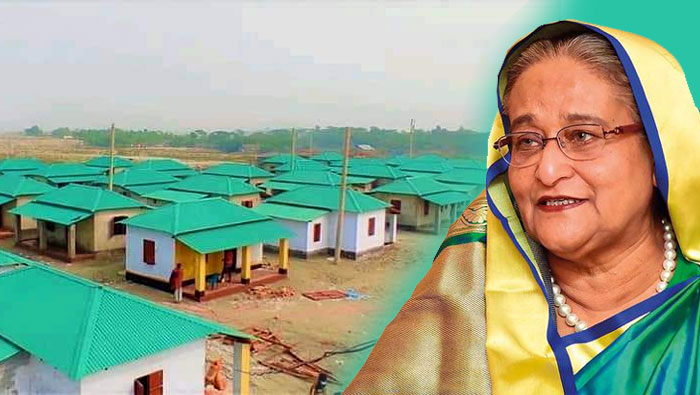 সম্পদের পিছনে না ছুটে মানুষের জন্য কাজ করুন, ঘর বিতরণ অনুষ্ঠানে প্রধানমন্ত্রী