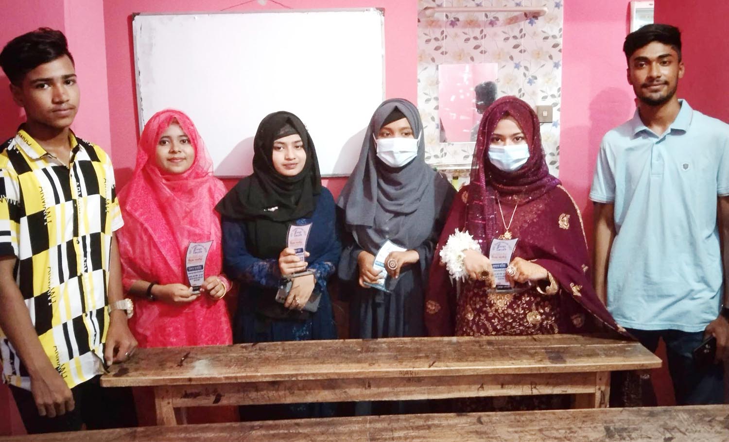 মাসুম একাডেমির পরীক্ষার্থীদের বিদায় সংবর্ধনা