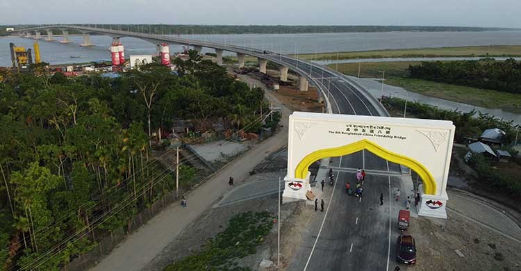 উদ্বোধণের অপেক্ষায় বেকুটিয়া সেতু