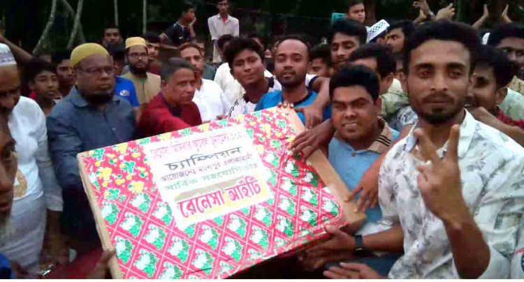 নলছিটিতে ফুটবল টুনার্মেটের ফাইনাল খেলা অনুষ্ঠিত