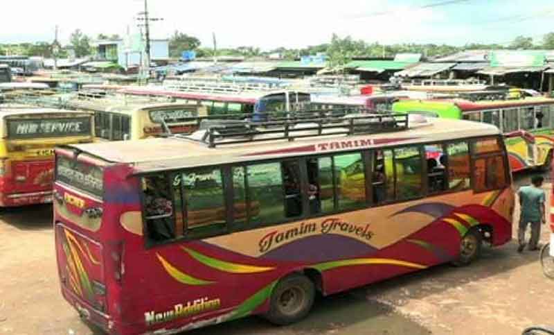 পৌর মেয়রের চাঁদাবাজিতে বাস চলাচল বন্ধ চট্টগ্রাম-মিরসরাইয়ের