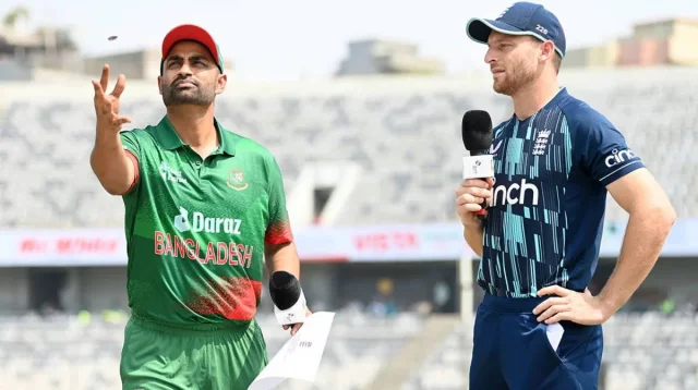 হোয়াইটওয়াশ এড়াতে টস জিতে ব্যাটিং নিলো বাংলাদেশ