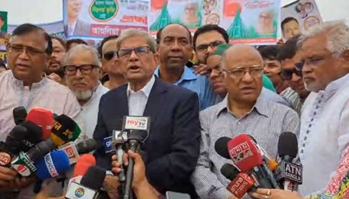 ‘ভোটাধিকার ফিরে পাওয়ার সংগ্রাম বিএনপি চালিয়ে যাবে’ : মির্জা ফখরুল