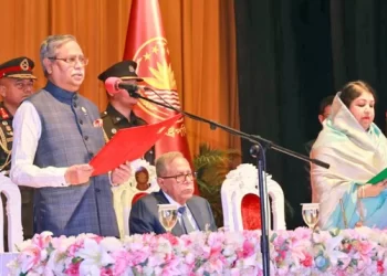 ২২তম রাষ্ট্রপতি হিসেবে শপথ নিলেন মো. সাহাবুদ্দিন