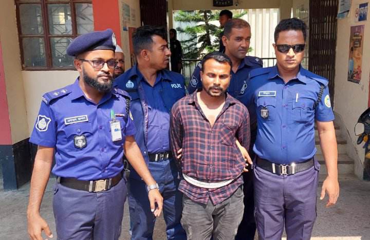 যাবতজীবন সাজাপ্রাপ্ত আসামি নলছিটির চোপা মিলন গ্রেপ্তার