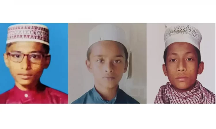 নামাজ পড়তে গিয়ে ৬ দিন ধরে নিখোঁজ মাদরাসার তিন ছাত্র