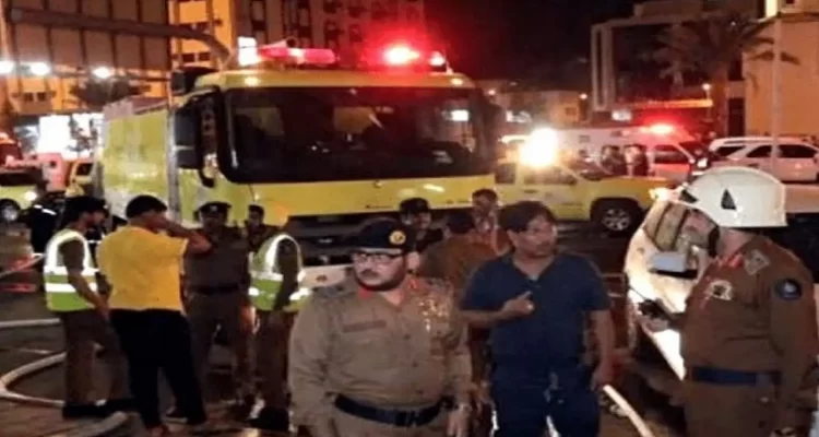 মক্কায় হোটেলে আগুন লাগায় মৃত্যু হয়েছে আট ওমরাযাত্রীর