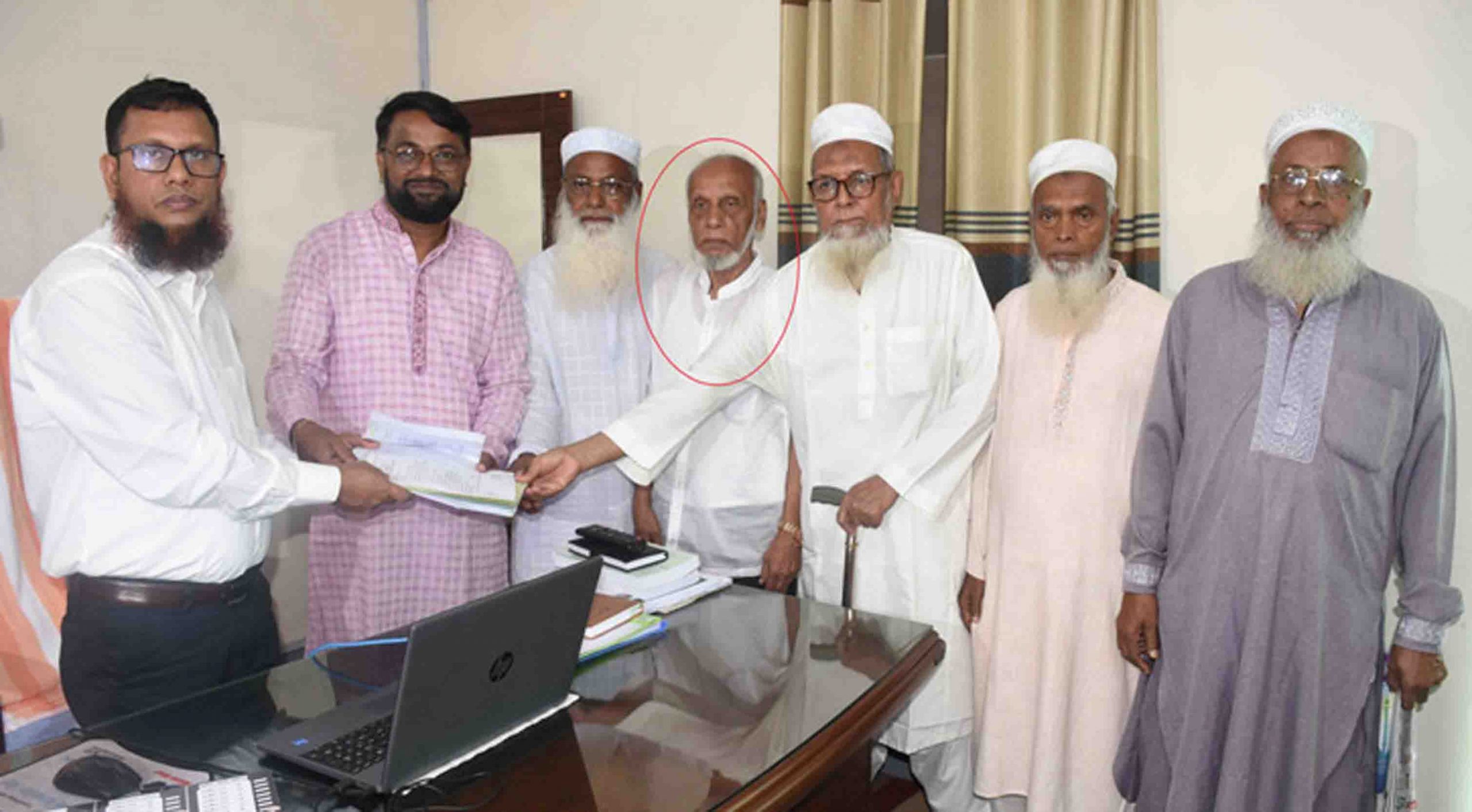 বরিশাল সিটি নির্বাচন কাউন্সিলর প্রার্থীর প্রস্তাবকারীর মৃত্যু