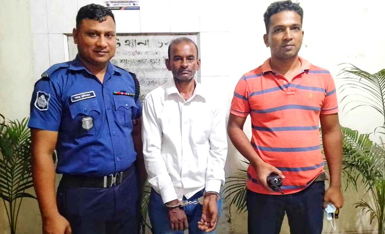 নলছিটিতে সাজাপ্রাপ্ত পলাতক আসামি গ্রেফতার