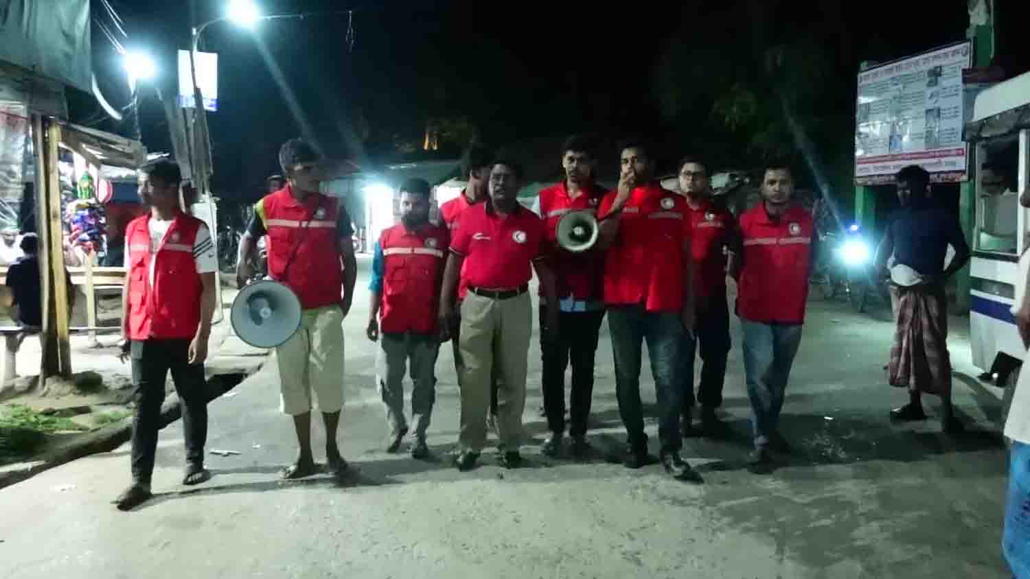 ঘুর্ণিঝড় মোখার প্রভাবে ঝালকাঠির আকাশ মেঘাচ্ছন্ন