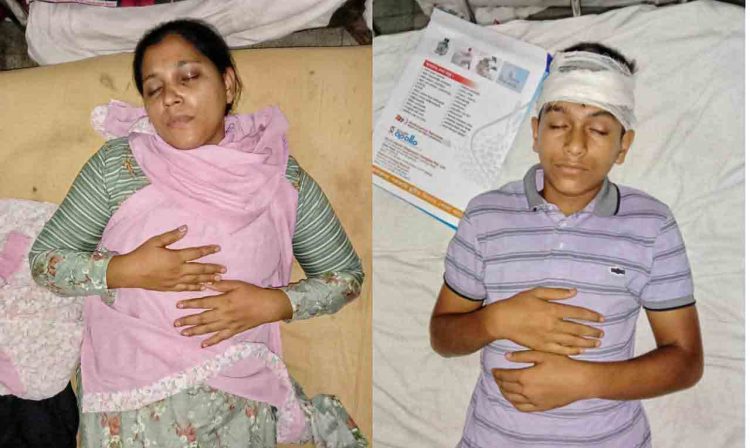 নলছিটিতে একই পরিবারের তিনজনকে পিটিয়ে আহত