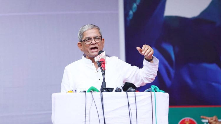 আওয়ামী লীগের অধীনে কোনো নির্বাচন না : মির্জা ফখরুল