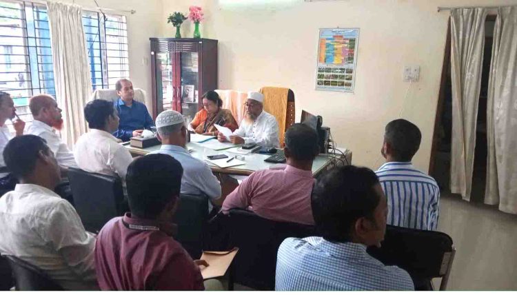 ঝালকাঠিতে কৃষি ব্যাংকের জেলা শাখার ব্যবস্থাপকদের নিয়ে মতবিনিময় সভা