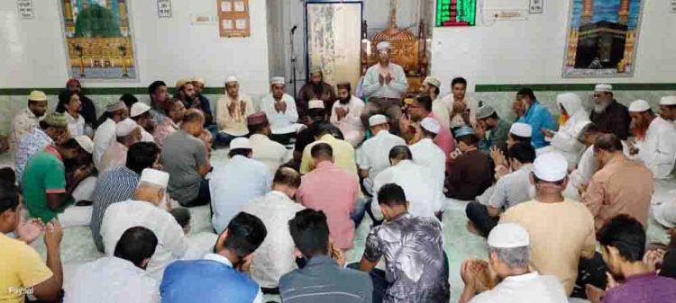 ঝালকাঠি সরকারি কলেজে মোয়াজ্জেম হোসেনের মৃত্যু বার্ষিকীতে দোয়া