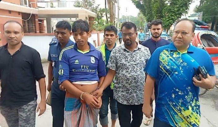 বরগুনায় ধর্ষনে ব্যর্থ হয়ে দুই শিশুকে কুপিয়ে হত্যা; অভিযুক্ত আটক