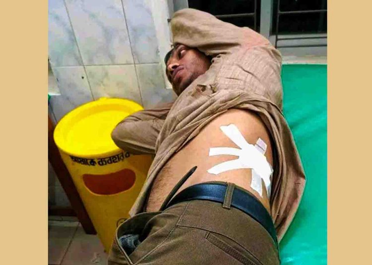 রাজাপুর উপজেলা ছাত্রদলের আহ্বায়ক কিরন’র উপর হামলা