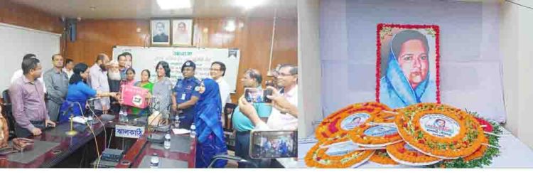 ঝালকাঠিতে বঙ্গমাতা শেখ ফজিলাতুন্নেছা মুজিবের ৯৩তম জন্মবার্ষিকী পালিত