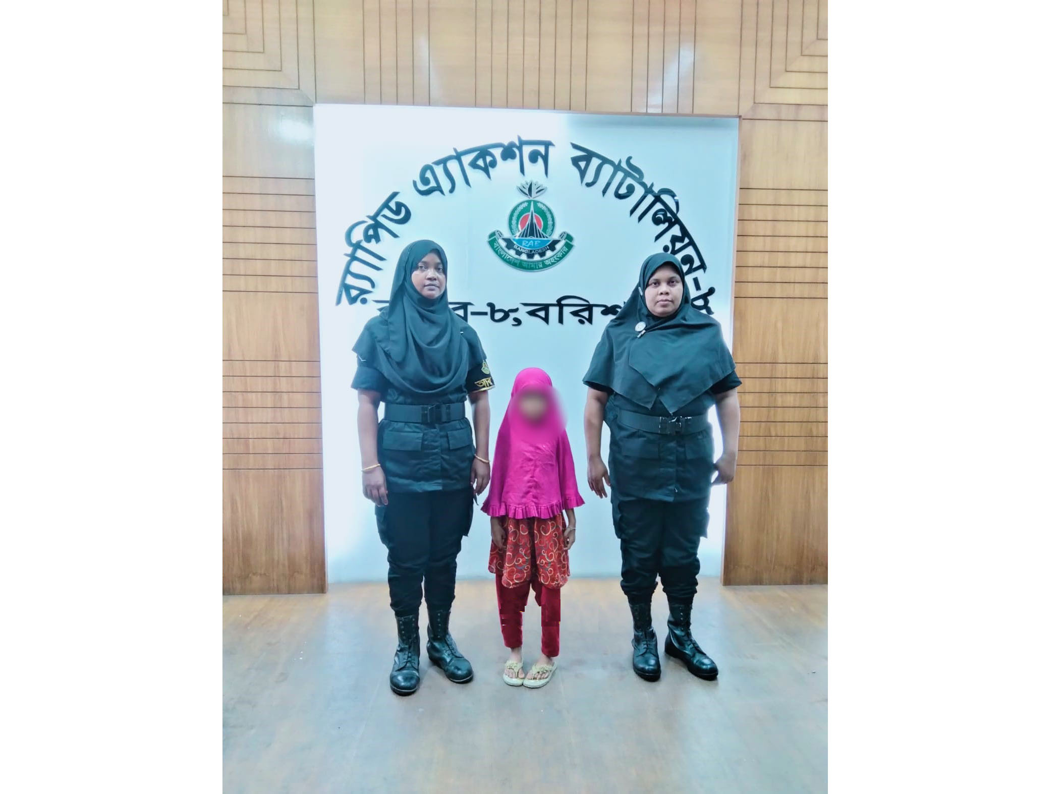 গাজীপুরে অপহরণকৃত শিশু সালমাকে কাঠালিয়া থেকে উদ্ধার করেছে র‌্যাব