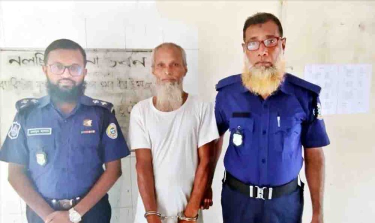 নলছিটিতে তৃতীয় শ্রেণীর ছাত্রীকে ধর্ষণের অভিযোগে বৃদ্ধ গ্রেফতার
