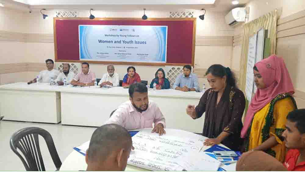 ঝালকাঠিতে ডেমোক্রেসি ইন্টারন্যাশনালের উদ্যোগে ইয়াং ফেলোদের নিয়ে দিনব্যাপী ওয়ার্কশপ