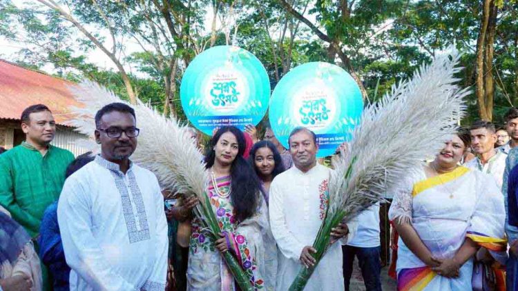 বরগুনায় শুরু হয়েছে মাসব্যাপী শরৎ উৎসব 