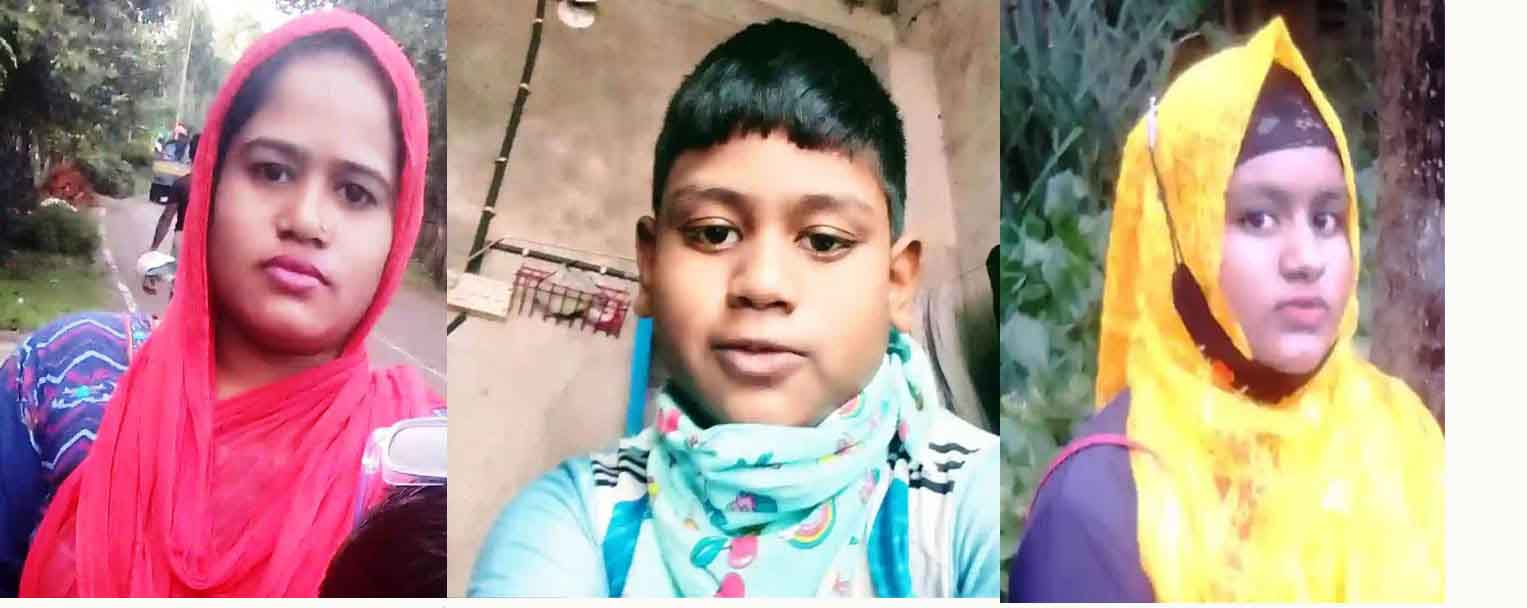 রাজাপুরে দুই সন্তানসহ মা সাত দিন ধরে নিখোঁজ