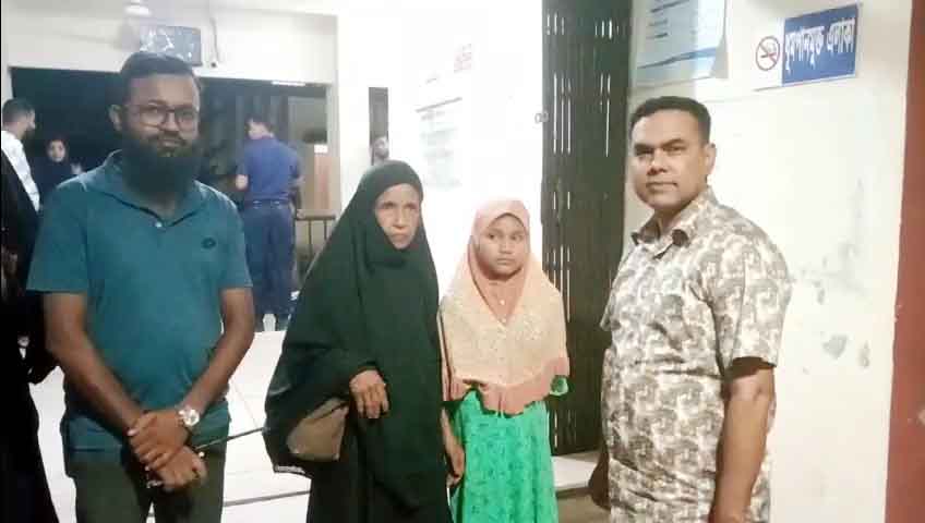 ঝালকাঠিতে নিখোঁজ হওয়া শিশুকে পরিবারের কাছে ফিরিয়ে দিল পুলিশ