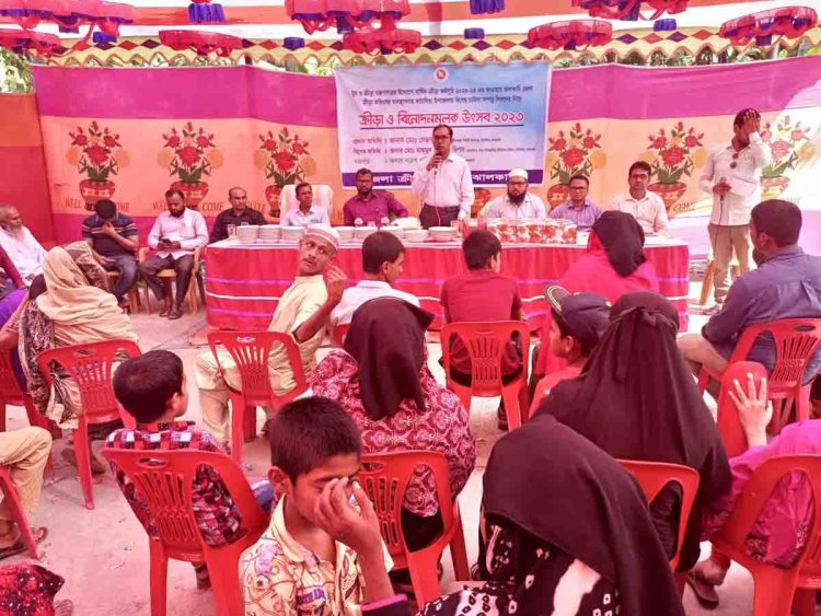 কাঠালিয়ায় বিশেষ চাহিদা সম্পন্ন শিশুদের নিয়ে ক্রীড়া ও বিনোদনমূলক উৎসব অনুষ্ঠিত