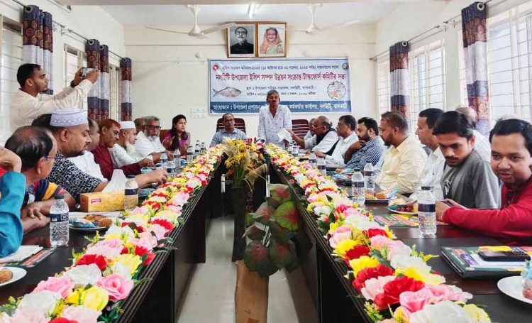 নলছিরিতে মা ইলিশ সংরক্ষণ টাস্কফোর্স কমিটির সভা