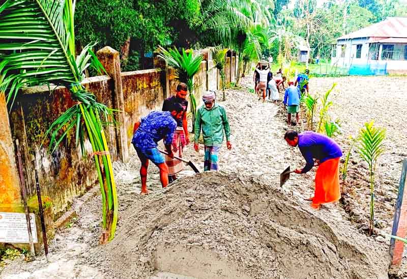 দীর্ঘ ২২ বছর পর সরকারি রাস্তা উদ্ধার 