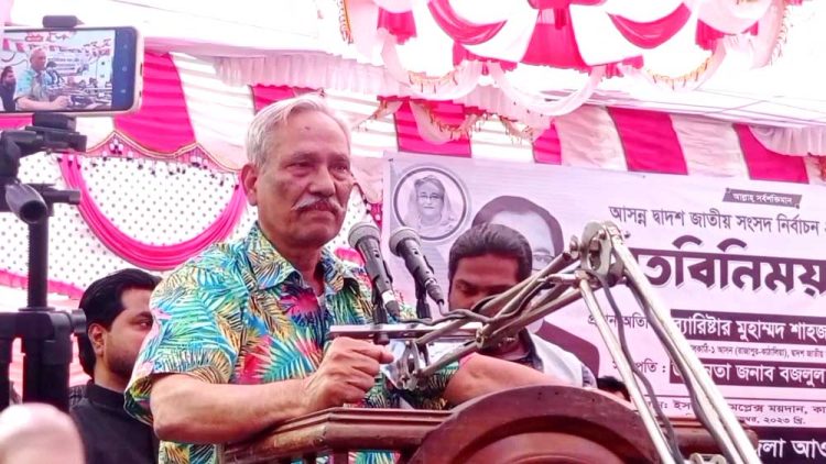 আমি আওয়ামী লীগে যোগদান করায় বরিশাল বিভাগে কোন বিএনপির লোক থাকবে না -ব্যারিস্টার এম শাহজাহান ওমর