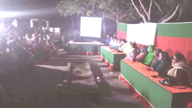 ঝালকাঠিতে আন্তার্জাতিক নারী নির্যাতন প্রতিরোধ পক্ষ উপলক্ষ্যে ভিডিও প্রদর্শণী ও মোমবাতি প্রজ্বলন