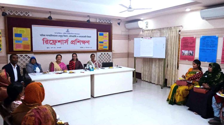 ঝালকাঠিতে এডভোকেসি বিষয়ক রিফ্রেসার্স প্রশিক্ষণ অনুষ্ঠিত