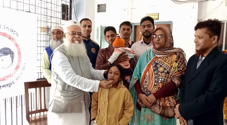 ঝালকাঠি জেলায় ৮৯০৩৭ জন শিশুকে ভিটামিন ‘এ’ প্লাস ক্যাপসুল খাওয়ানো হয়েছে