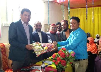 বরগুনায় জীবিকা টেকনিক্যাল ইনস্টিটিউট এর উদ্ভোদন করেন ; এ্যাড: মহারাজ
