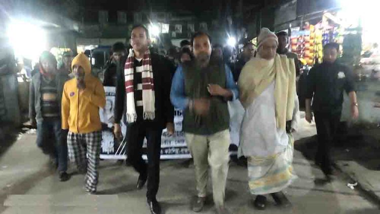 ঝালকাঠি-১ আসনে নৌকার সমর্থনে কাঠালিয়া আওয়ামী লীগের মিছিল
