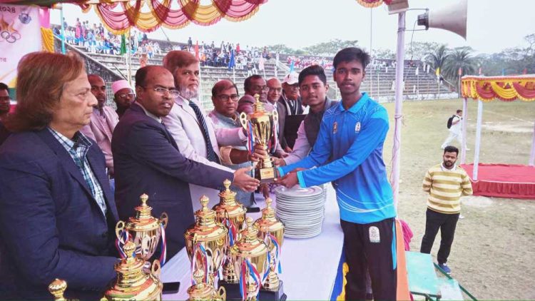 ঝালকাঠিতে ২দিনব্যাপী জেলা পর্যায়ের শীতকালিন স্কুল মাদ্রাসার ৪১তম ক্রীড়া প্রতিযোগিতা শেষ