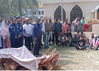 স্বেচ্ছাসেবক লীগের ফুয়াদ কাজী হত্যাকান্ড-ঘটনাস্থল পরিদর্শন করে হত্যাকারীদের দ্রুত গ্রেপ্তারের আশ্বাস দিলেন পুলিশ সুপার