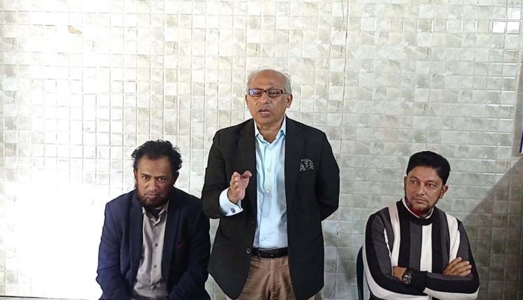 কাঠালিয়া প্রেসক্লাবের সাংবাদিকদের সাথে স্বতন্ত্র প্রার্থী ব্যারিস্টার ফখরুল ইসলামের মতবিনিময়