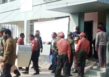 ঝালকাঠি-১ আসনের কাঠালিয়া উপজেলার নির্বাচনী সরঞ্জামাদি বিতরণ
