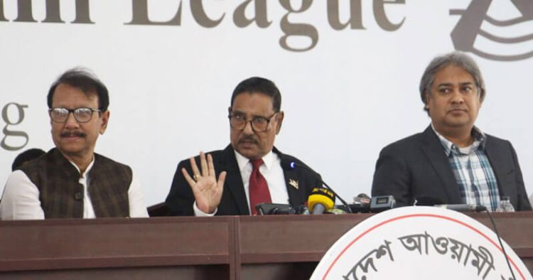 ভোট দিতে বাধা দিলে তাদের প্রতিহত করা হবে : ওবায়দুল কাদের