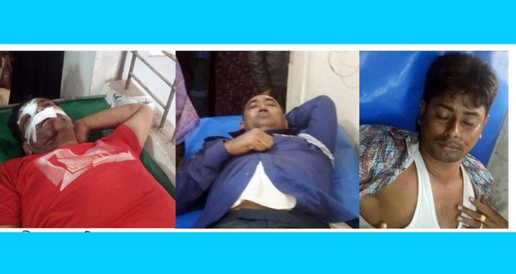 গৌরনদীতে বোমা বিস্ফোরণ পুলিশসহ আহত-৩
