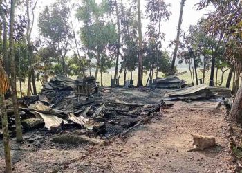 ঝালকাঠিতে শপিং কারখানায় আগুন, ৫০ লাখ টাকার ক্ষতি