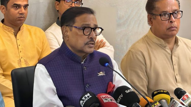 বিএনপি নেতারা আরাম আয়েশে ছুটি কাটাচ্ছেন: ওবায়দুল কাদের