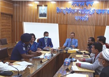 ঝালকাঠিতে জেলা আইন সহায়তা কমিটির সভা
