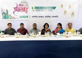 কাঠালিয়া প্রেসক্লাবের দোয়া ও ইফতার মাহফিল অনুষ্ঠিত