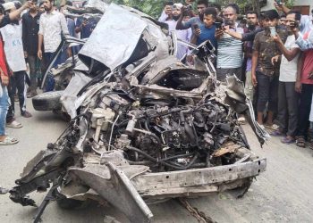 ঝালকাঠির সড়ক দুর্ঘটনায় এক পরিবারে ৬ জন নিহত, নবদম্পতির যাওয়া হয়নি হানিমুনে