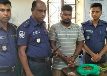 নলছিটিতে একাধিক মাদক মামলার আসামি আটক